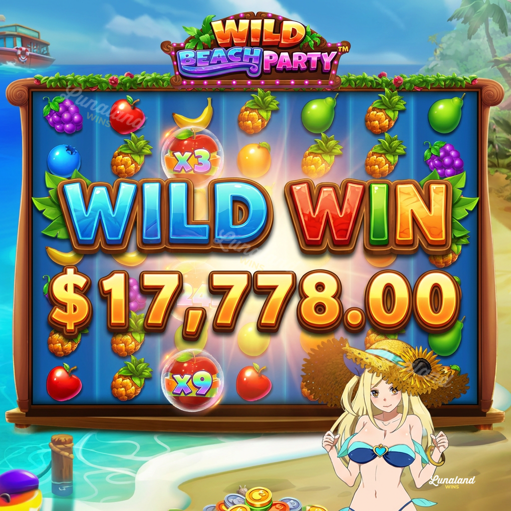 From $360 Bonus Buy To $17,778 On Wild Beach Party