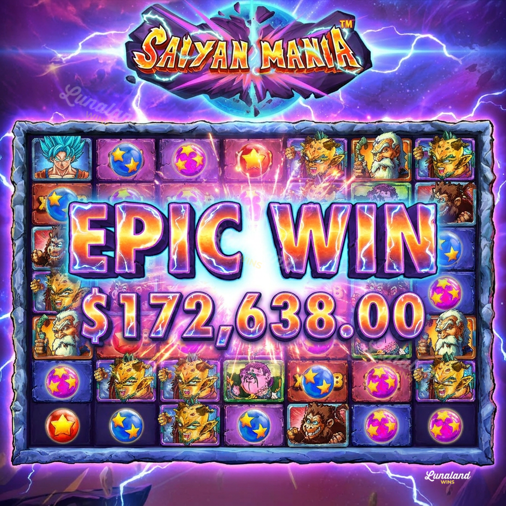 Player Turns $300 Bonus Buy Into $172,638 Win On Saiyan Mania