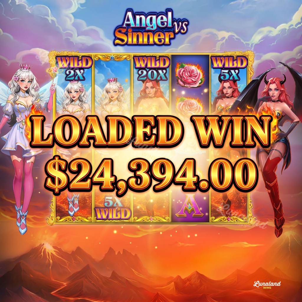 Angel Vs Sinner Scores $24,394 From Bought Bonus Round