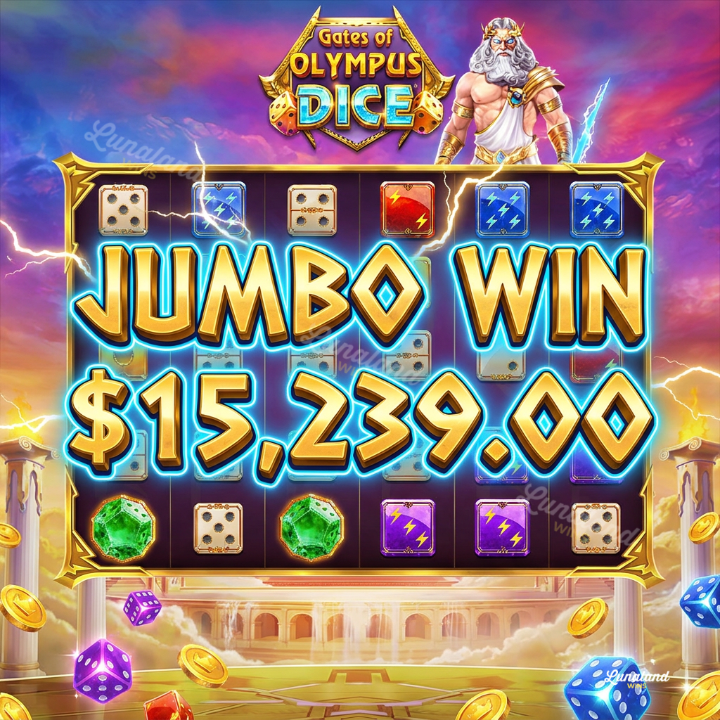 Gates Of Olympus Dice Sees $15,239 Win From Bought Bonus Round