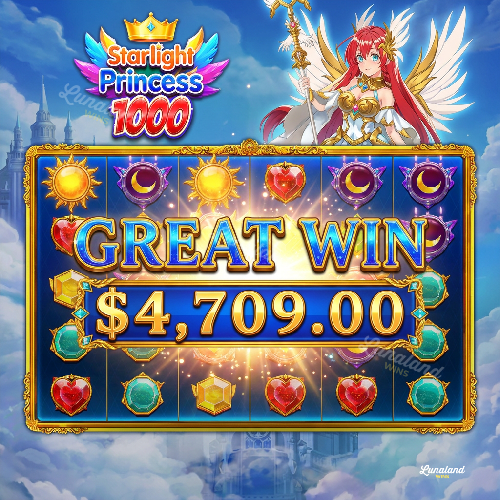 Starlight Princess 1000 Bonus Buy Pays $4,709 On $360 Bet